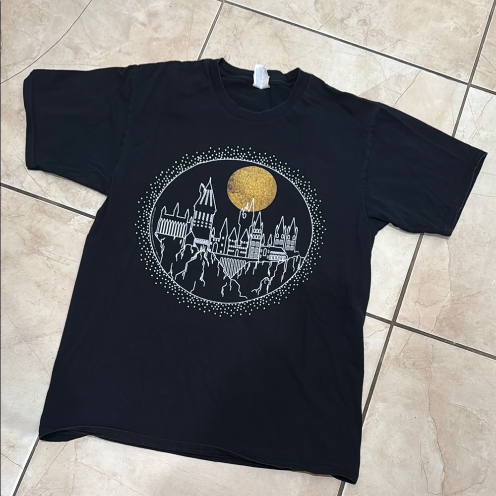 Port and Company Harry Potter Black Tee size M